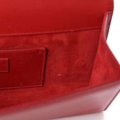 Saint Laurent Calfskin Monogram Cassandre Clutch Rouge Orient 8 of 8