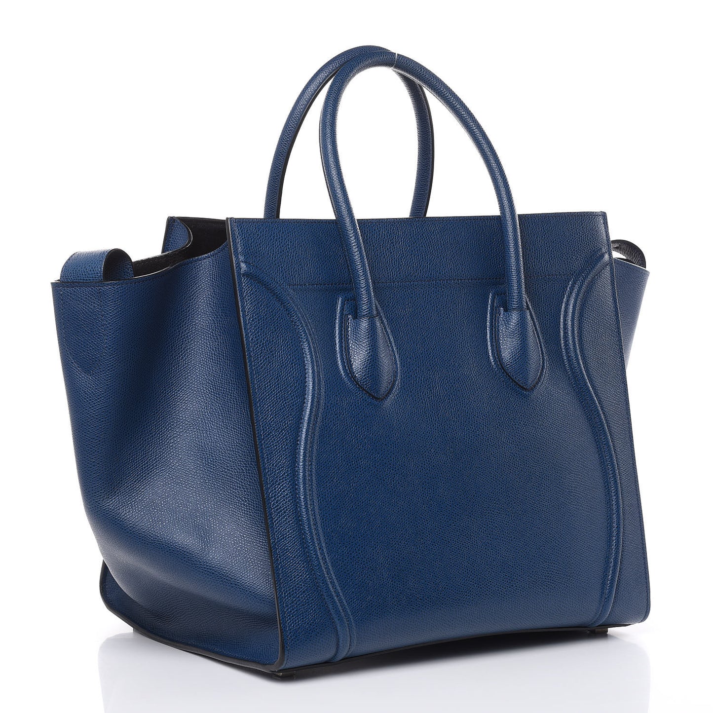 Grained Calfskin Medium Phantom Luggage Deepsea