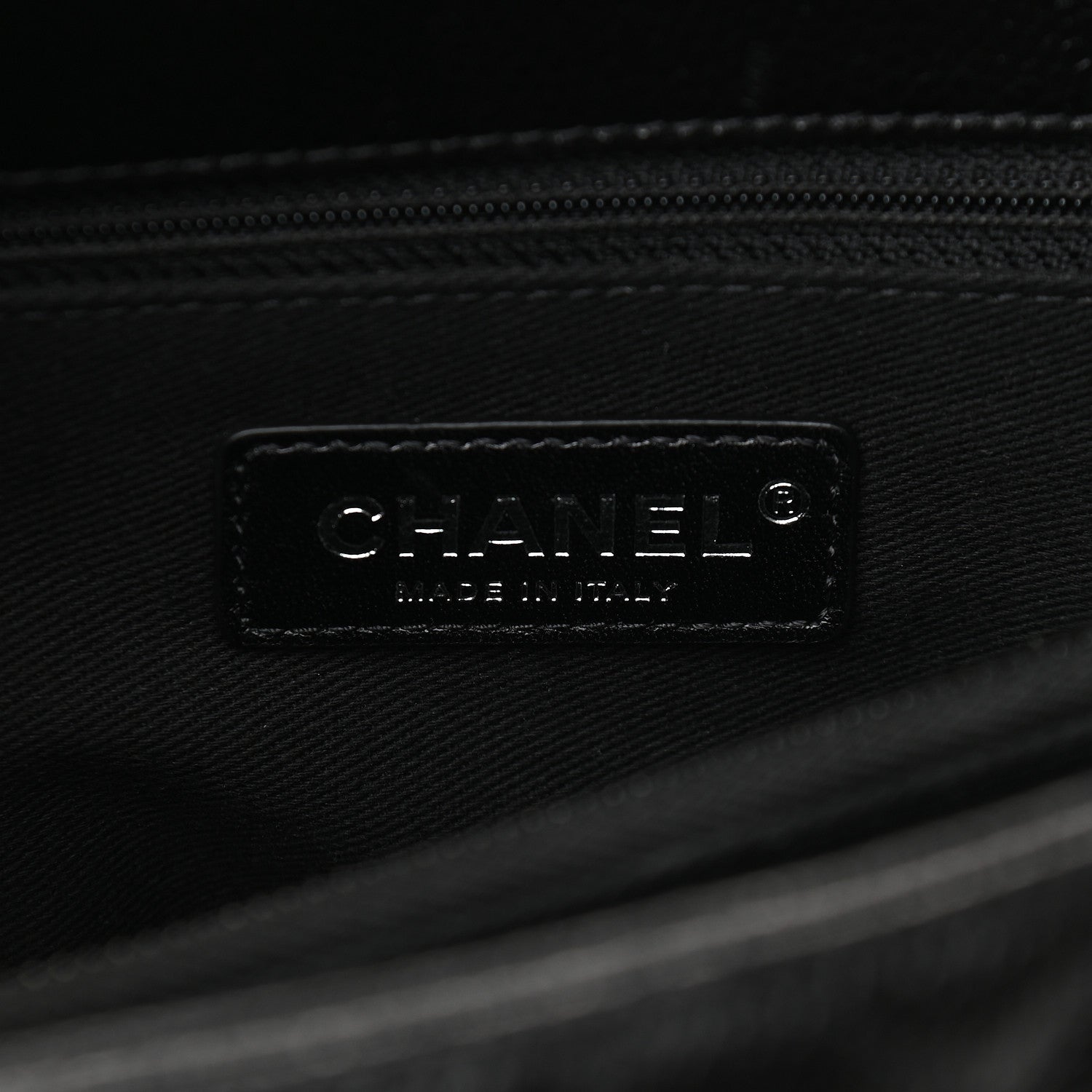 Chanel Caviar Quilted Medium Coco Handle Flap So Black 6 of 9