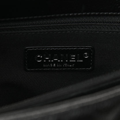 Chanel Caviar Quilted Medium Coco Handle Flap So Black 6 of 9