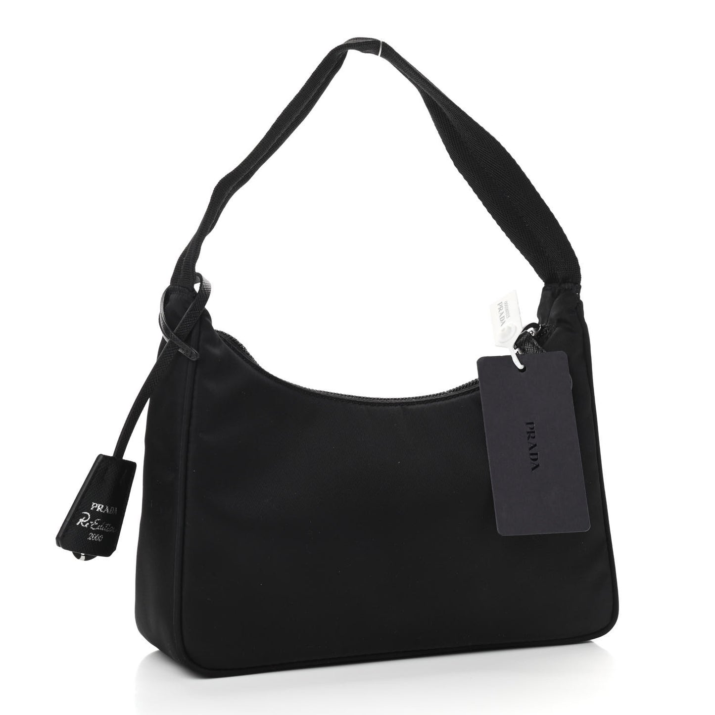 Tessuto Nylon Mini Re-Edition 2000 Bag Black