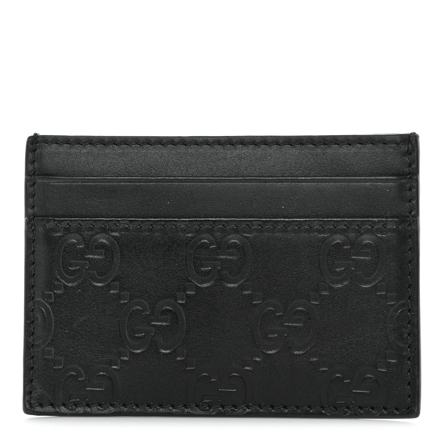 Gucci Microguccissima Card Holder Money Clip Black 1 of 6