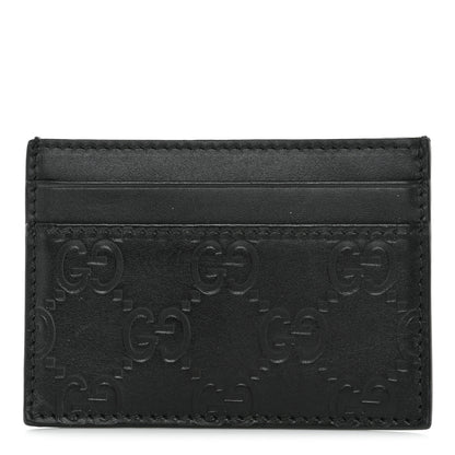 Gucci Microguccissima Card Holder Money Clip Black 1 of 6