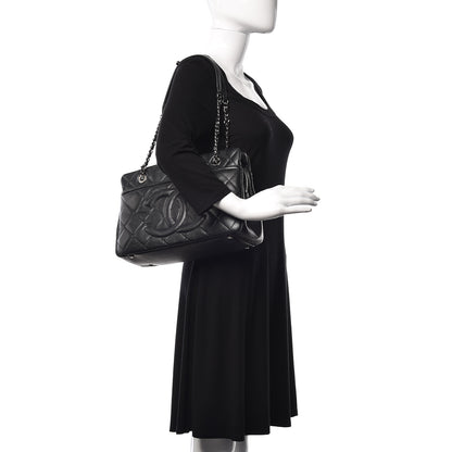 Chanel Caviar Quilted Timeless CC Soft Tote Black 2 of 15
