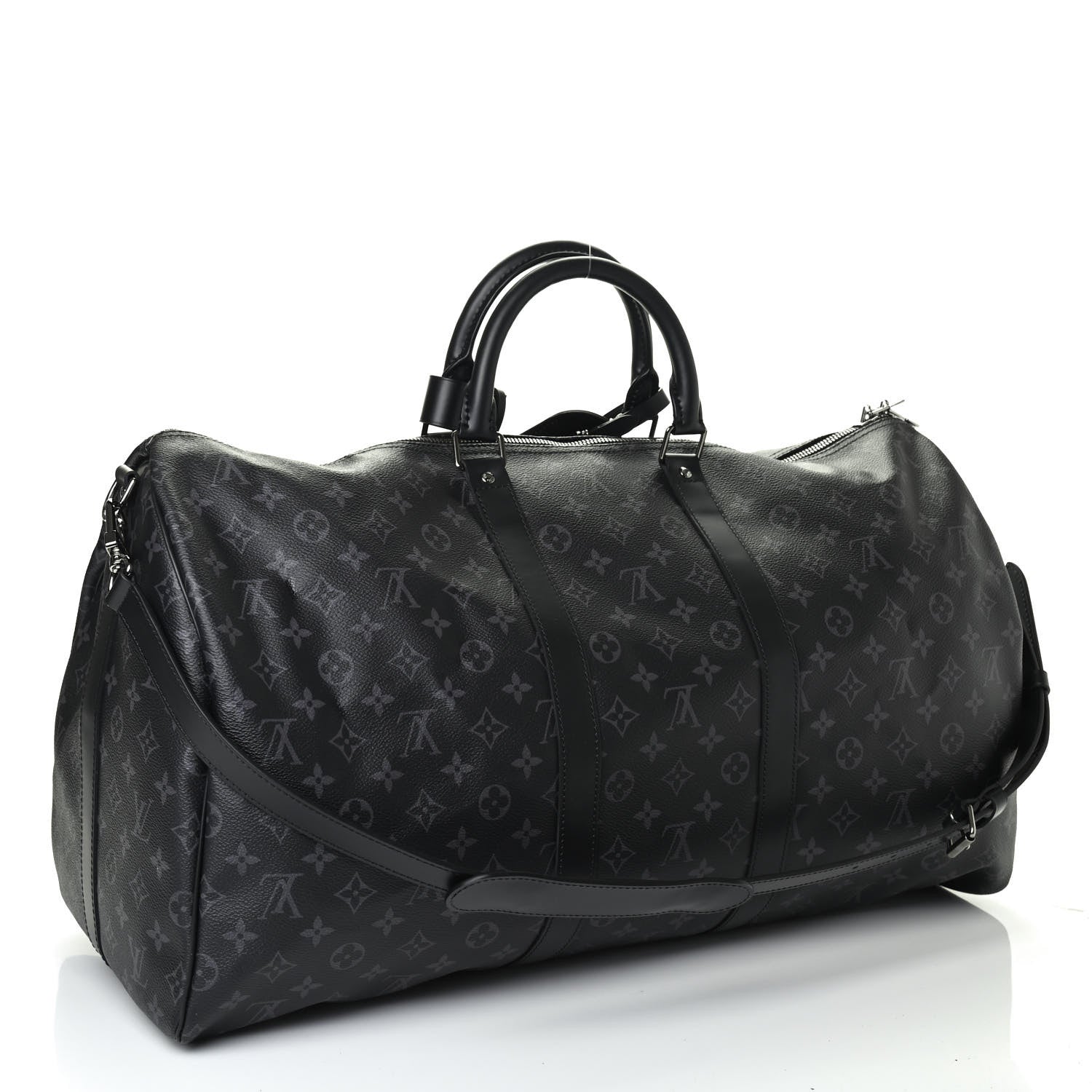 Louis Vuitton Monogram Eclipse Keepall Bandouliere 55 2 of 4