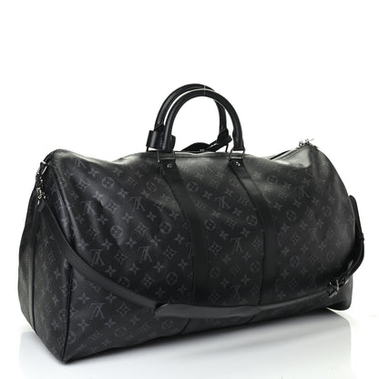 Louis Vuitton Monogram Eclipse Keepall Bandouliere 55 2 of 4