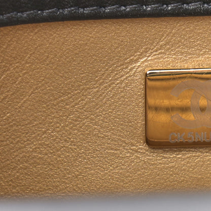Chanel Lambskin Quilted Mini Pearl Crush Flap Black 7 of 10
