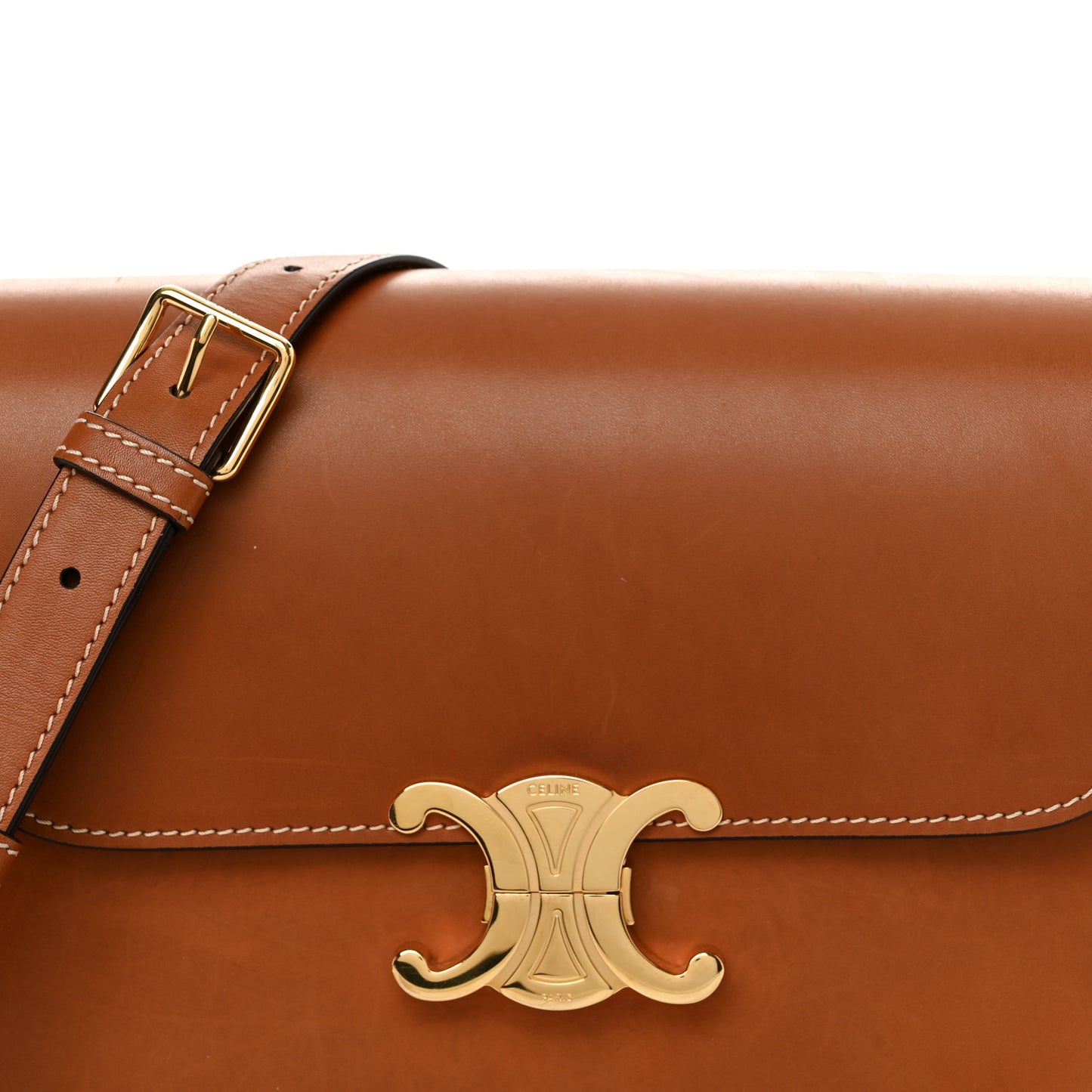Natural Calfskin Teen Triomphe Tan