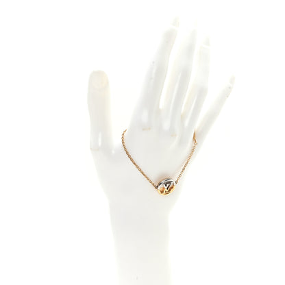 Louis Vuitton Metal L To V Bracelet Gold Silver 2 of 5