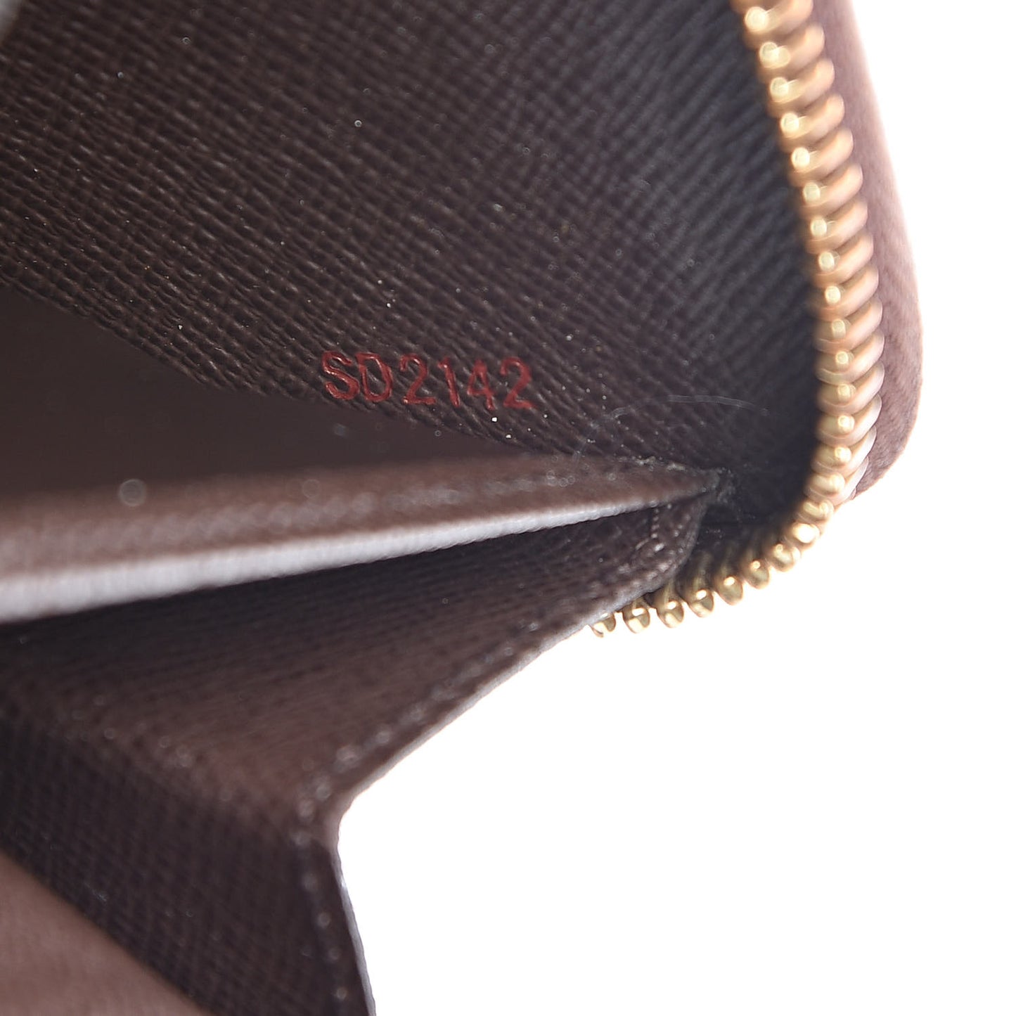 Damier Ebene Zippy Wallet