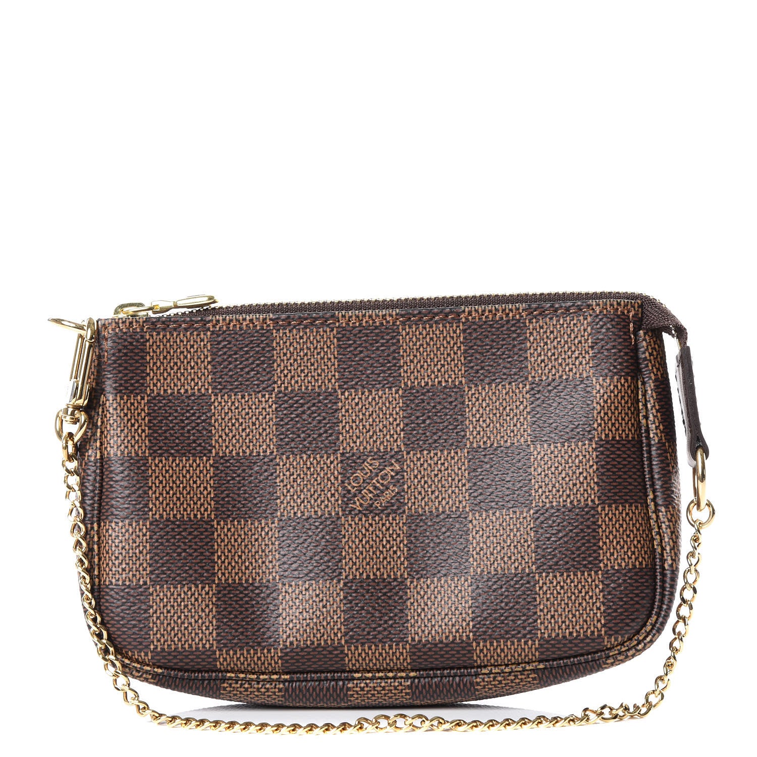 Louis Vuitton Damier Ebene Mini Pochette Accessories 1 of 9