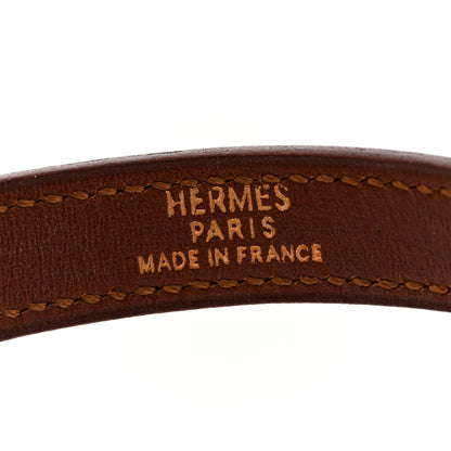 Hermes Barenia Kelly Double Tour Bracelet Fauve 4 of 5