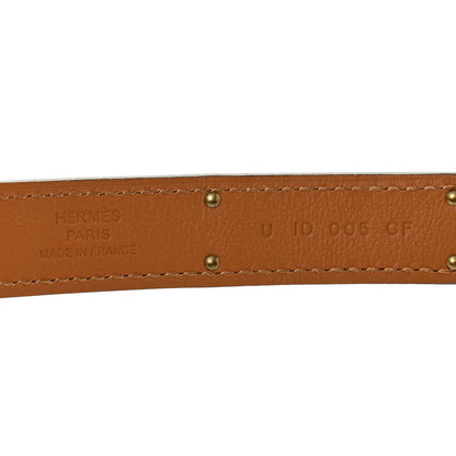 Hermes Epsom Kelly Belt White 3 of 3