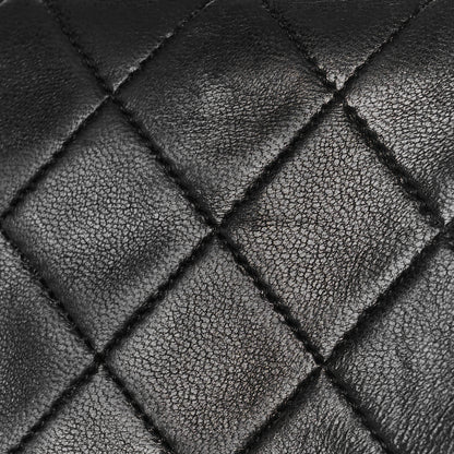 Chanel Lambskin Quilted Small Single Flap Bag Black 12 of 14