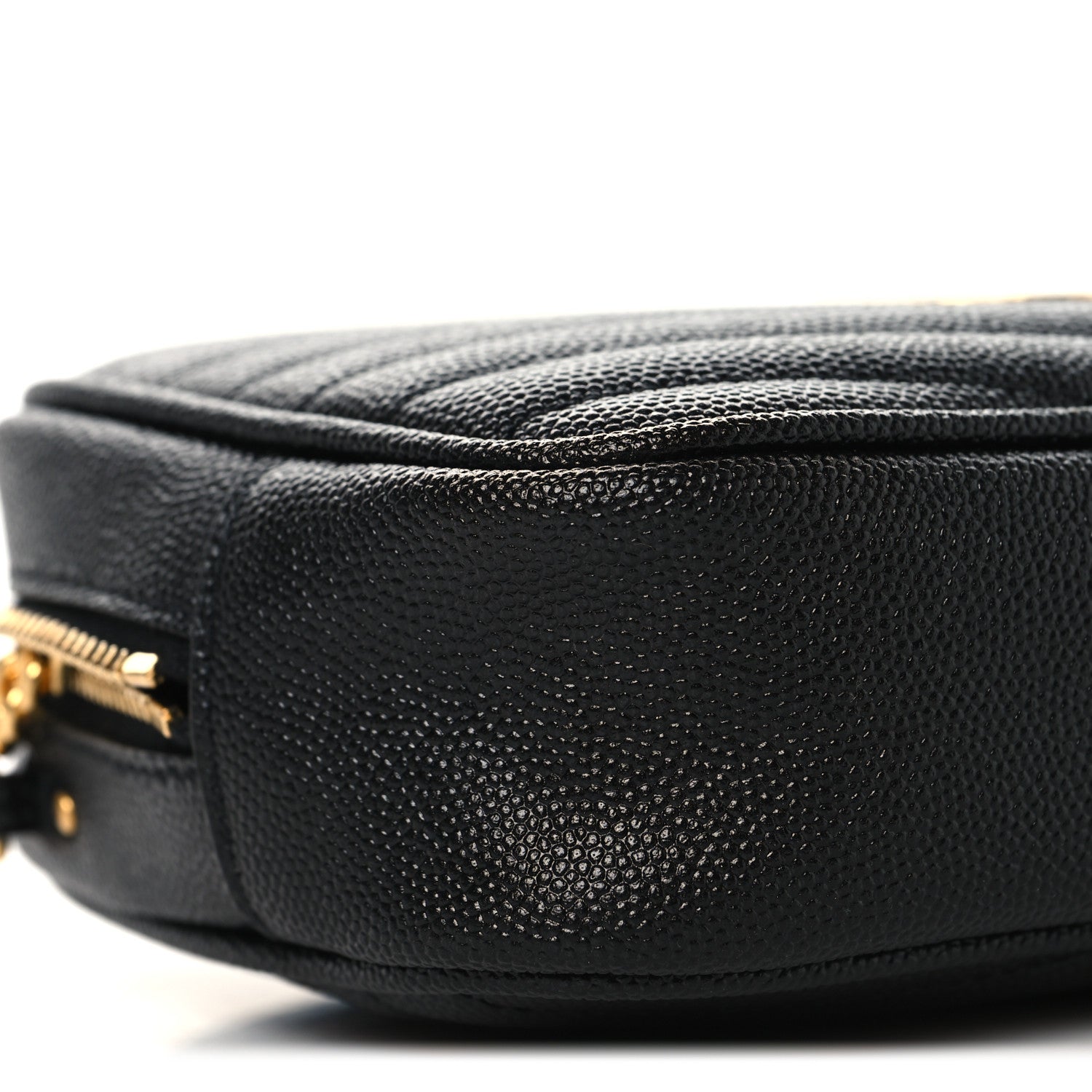 Saint Laurent Grain De Poudre Matelasse Monogram Mini Lou Camera Bag Black 9 of 11
