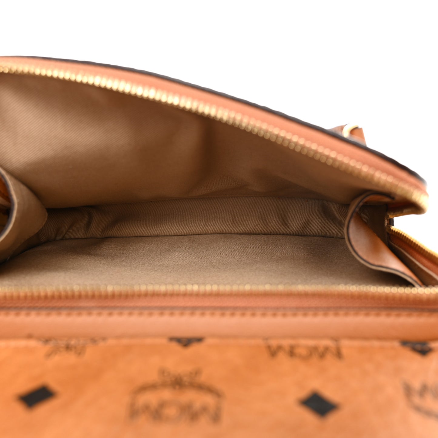 Visetos Mens Medium Stark Backpack Cognac