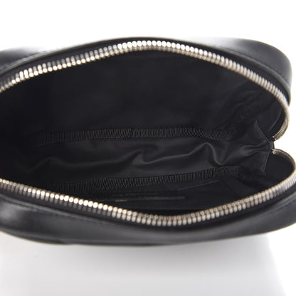 Saint Laurent Lambskin Y Quilted Monogram Loulou Cosmetic Case Black 5 of 6