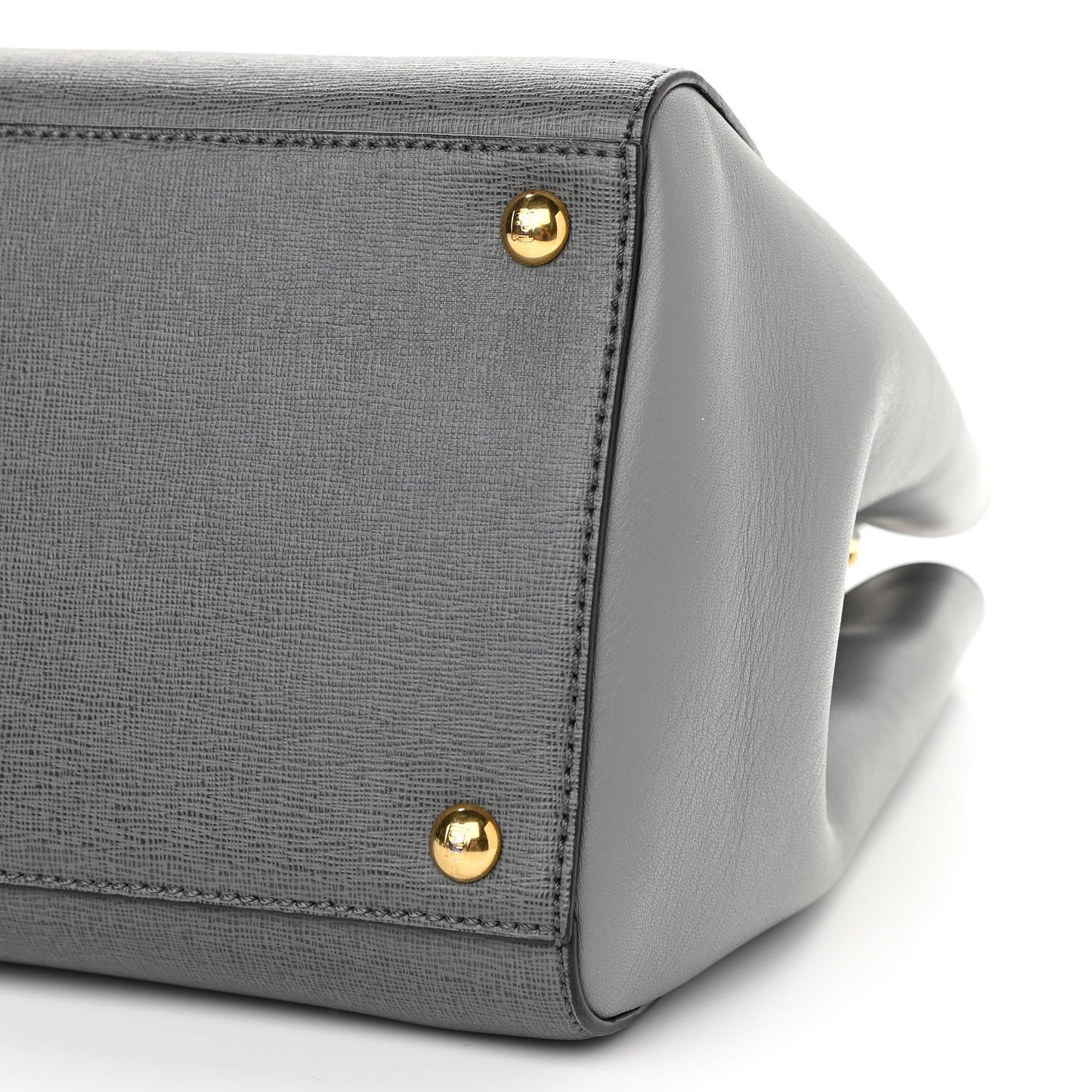 Vitello Elite Flamingo Regular 2Jours Tote Grigio Grigio Chiaro