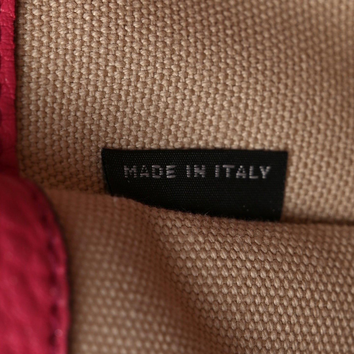 Vitello Daino Shopping Tote Peonia