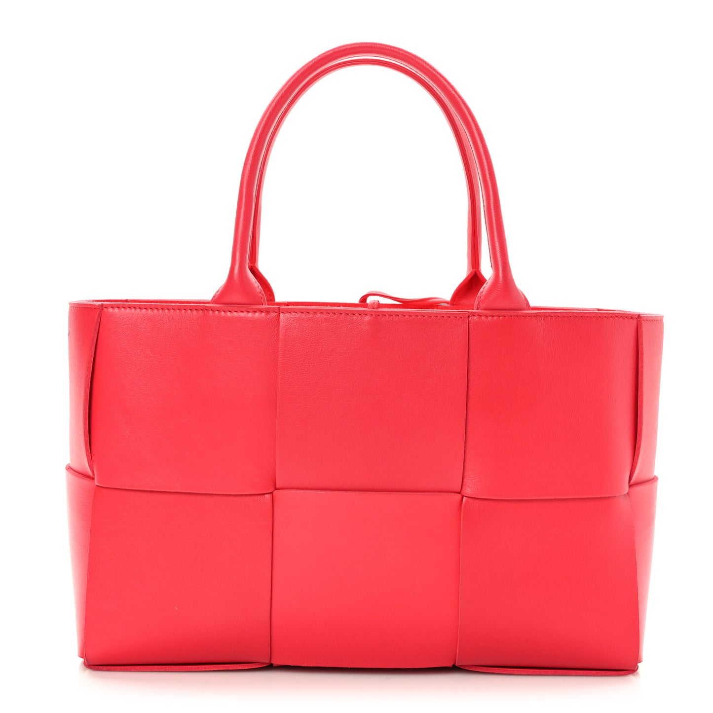 Nappa Maxi Intrecciato Small Arco Tote Firework