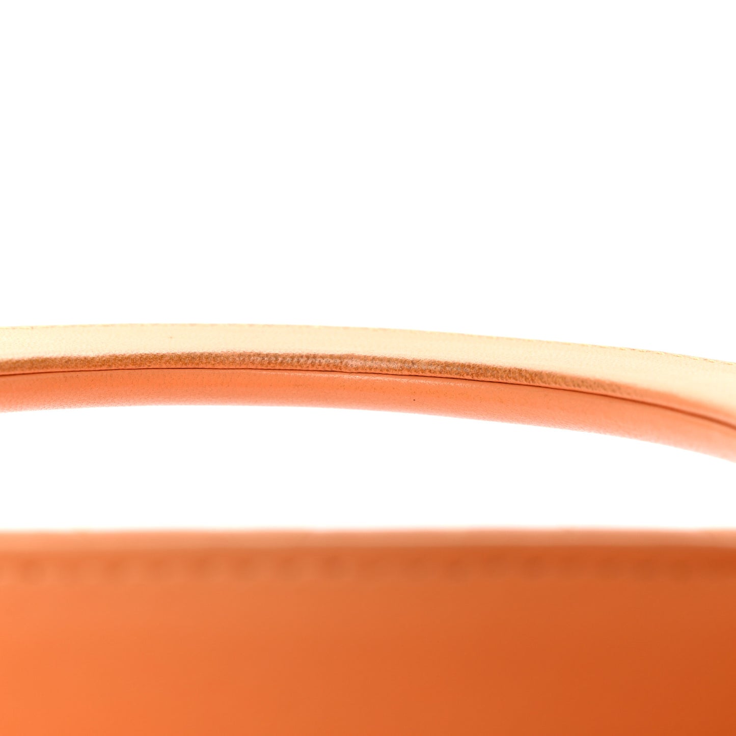 Lambskin Cannage Medium Lady Dior Orange