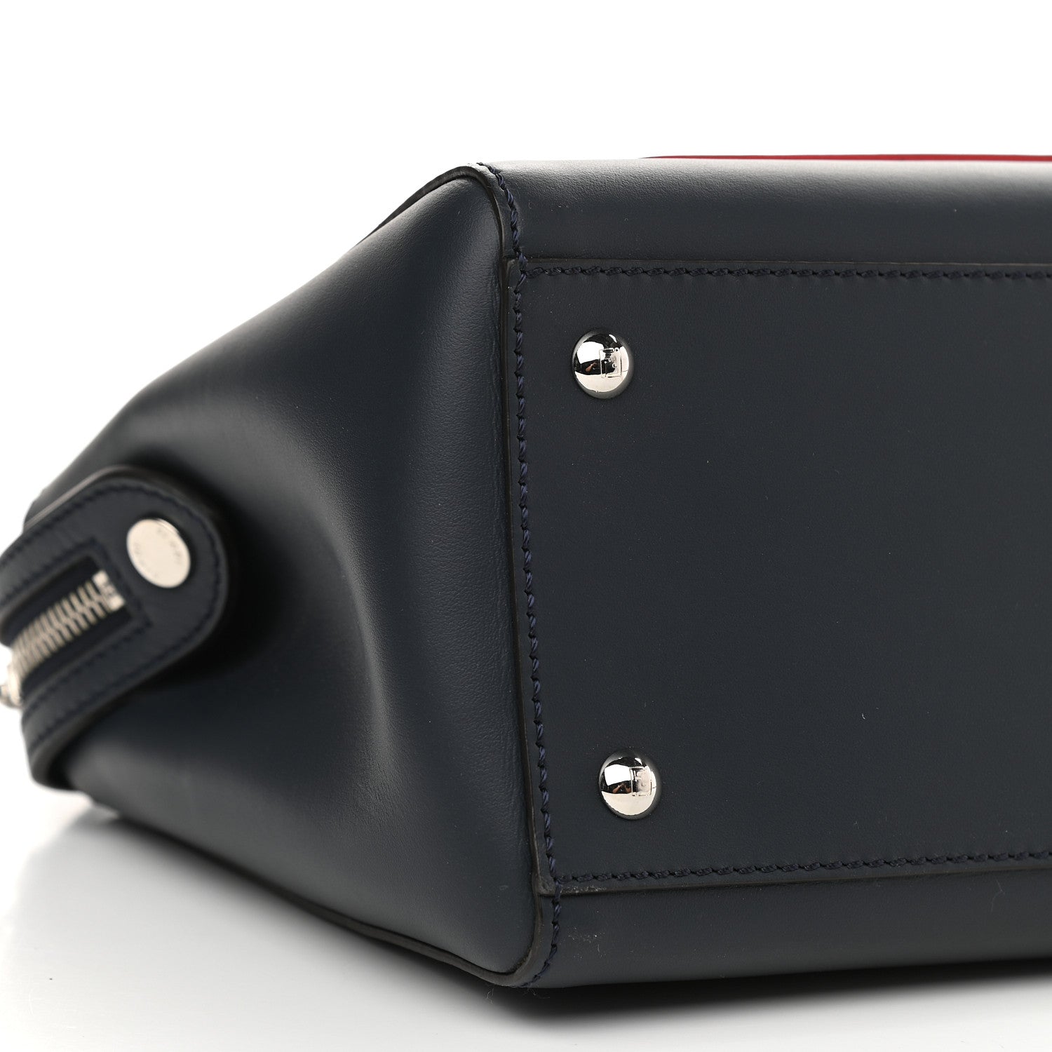 Fendi Vitello Baltico Dolce Elaphe DotCom Satchel Lavagna Ortensia Multicolor 4 of 12