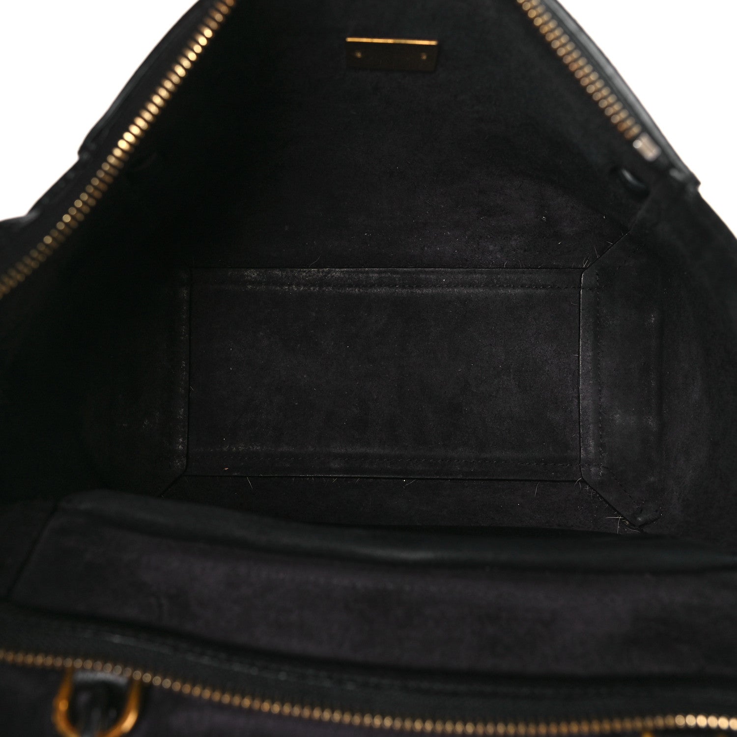 Celine Grained Calfskin Micro Belt Bag Black 5 of 11