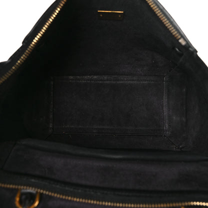 Celine Grained Calfskin Micro Belt Bag Black 5 of 11