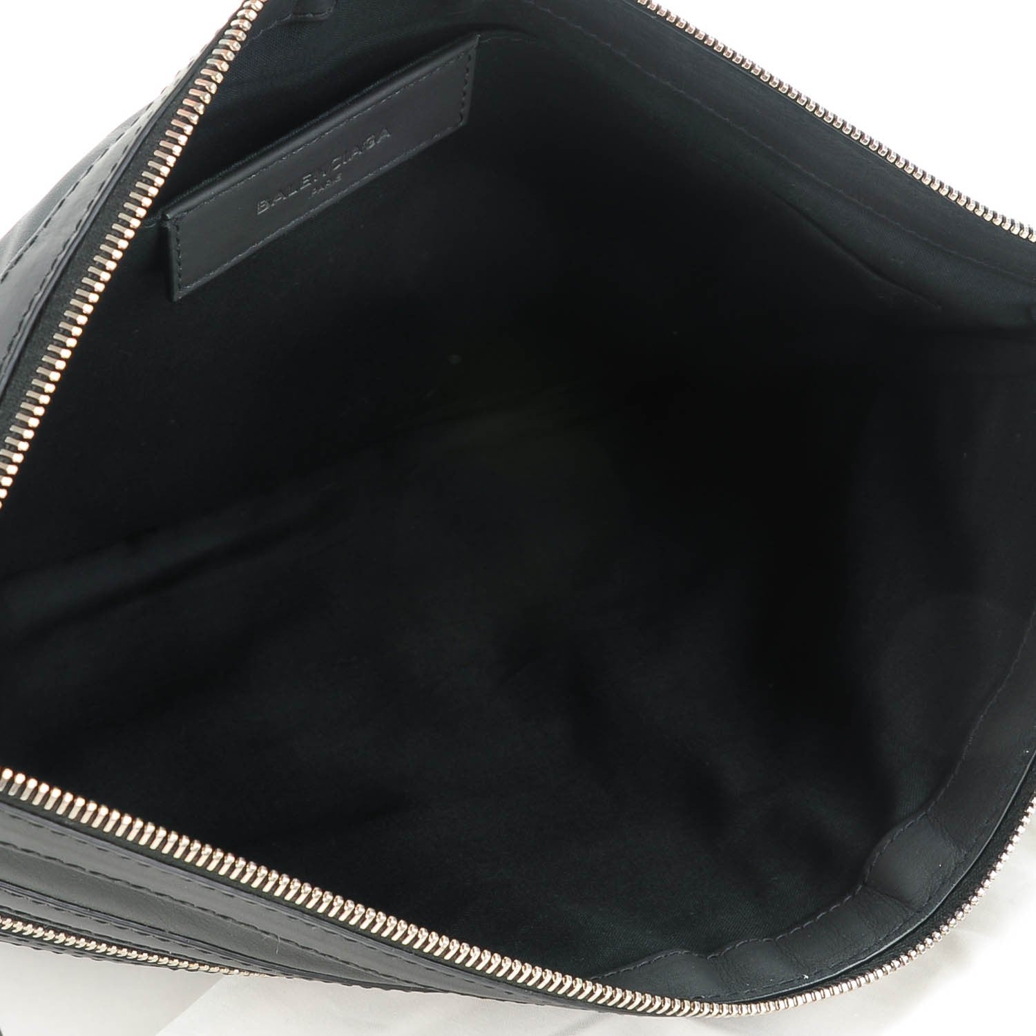 Balenciaga Rubber Calfskin Marble Clip M Black 5 of 7