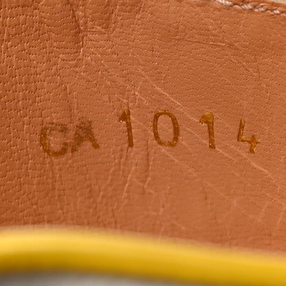 Louis Vuitton Canvas Espadrille Wedge Sandals 38 Multicolor 8 of 9