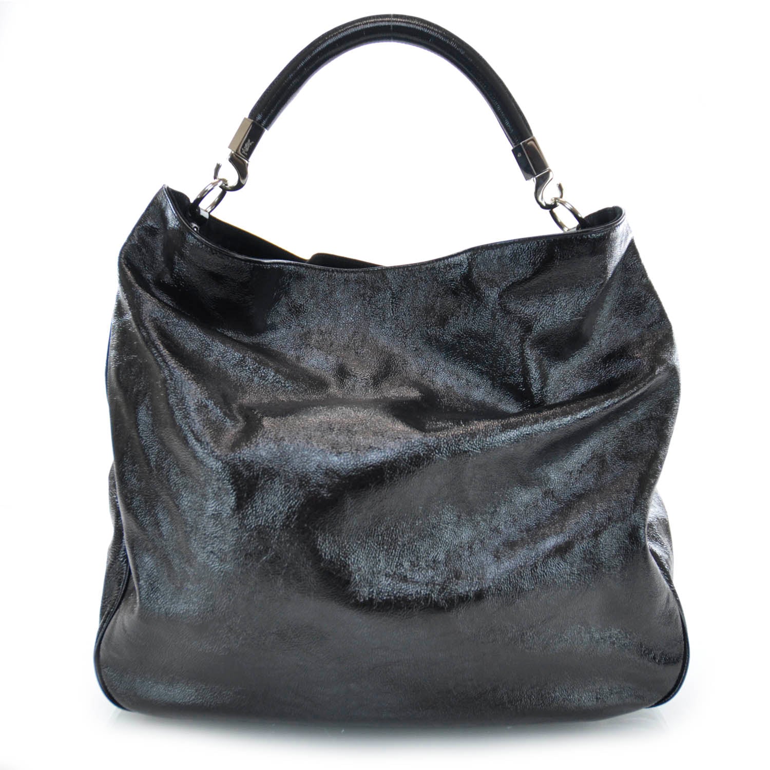 Saint Laurent Patent Roady Hobo Black 1 of 7