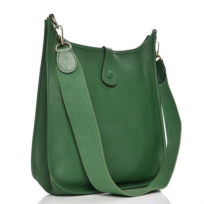 Hermes Courchevel Evelyne GM Vert Clair 3 of 16