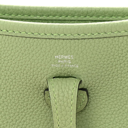 Hermes Taurillon Maurice Evelyne TPM Vert Criquet 6 of 11