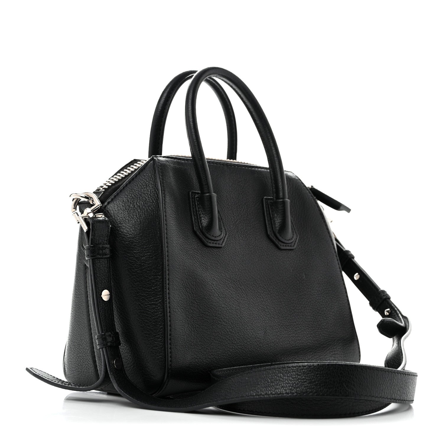 Givenchy Sugar Goatskin Mini Antigona Black 3 of 13