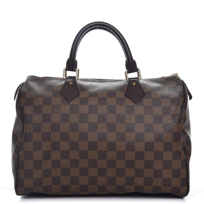 Louis Vuitton Damier Ebene Speedy 30 1 of 13