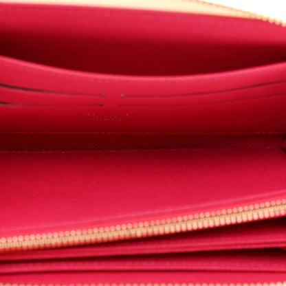 Louis Vuitton Damier Azur 2015 Christmas Animation Zippy Wallet Hibiscus 5 of 9