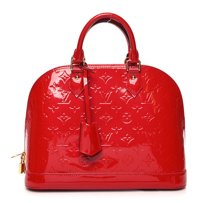 Louis Vuitton Vernis Alma PM Pomme D'Amour 1 of 10