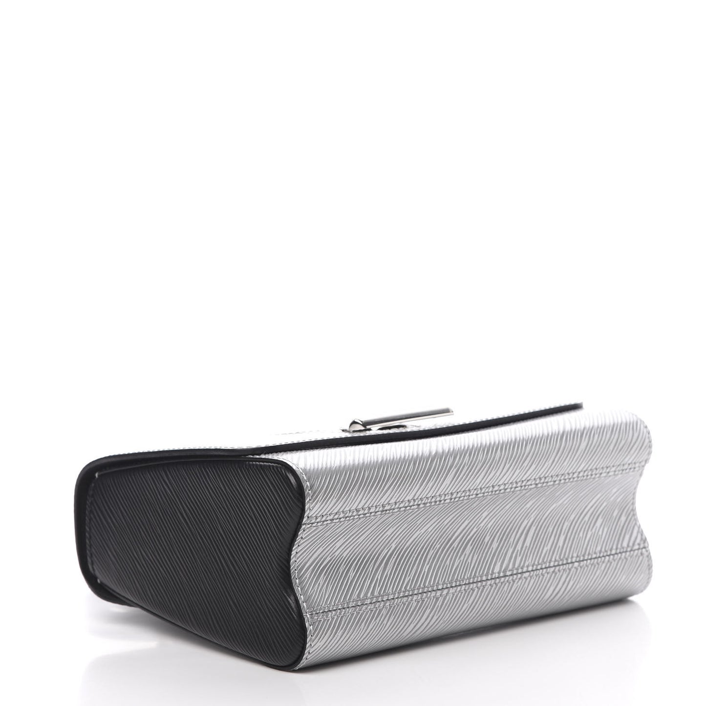 Epi Twist Shoulder Bag MM Argent