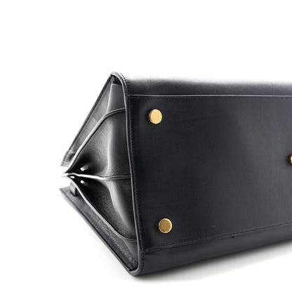Saint Laurent Calfskin Large Sac de Jour Carryall Navy Blue 8 of 9
