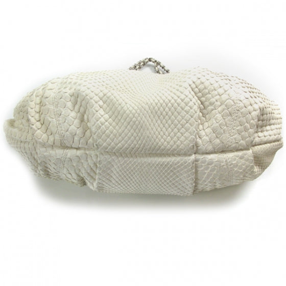 Python Croissant Bag Ivory
