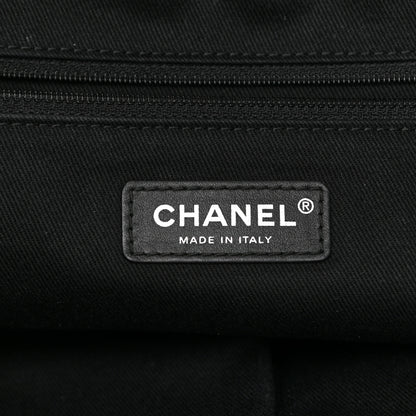 Chanel Canvas Extra Large Double Face Shopping Tote Black 6 of 10