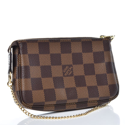 Louis Vuitton Damier Ebene Mini Pochette Accessories 3 of 8