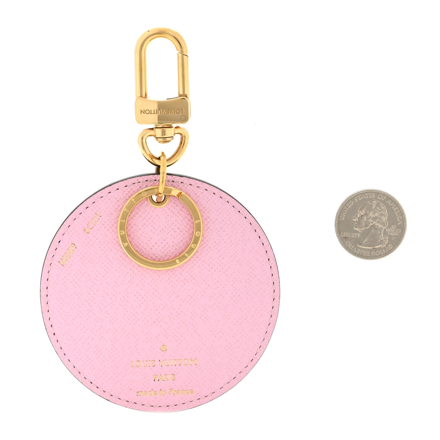 Monogram 2021 Christmas Animation Japanese Garden Bag Charm Key Ring Wisteria Pink
