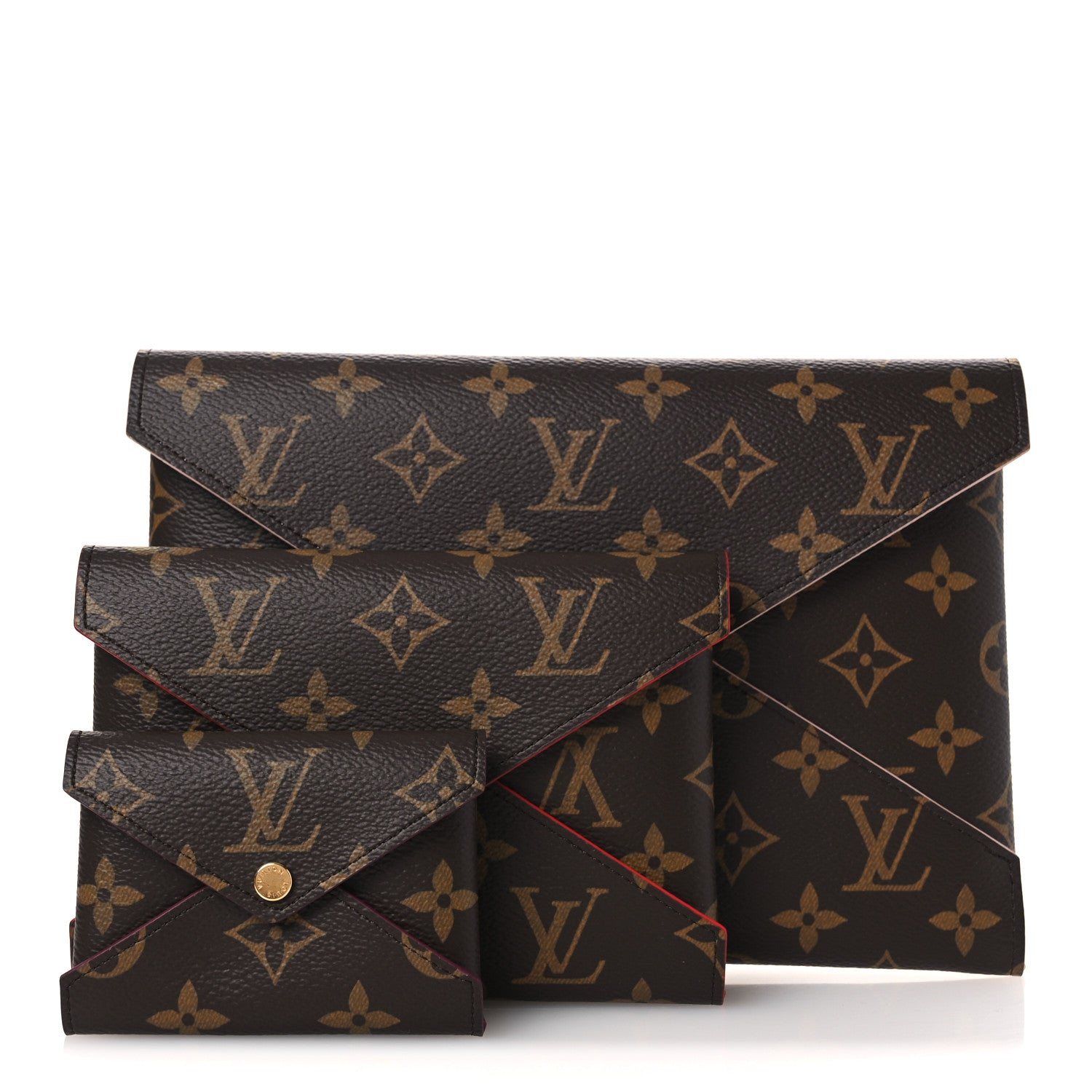 Louis Vuitton Monogram Kirigami Pochette Set 3 of 14
