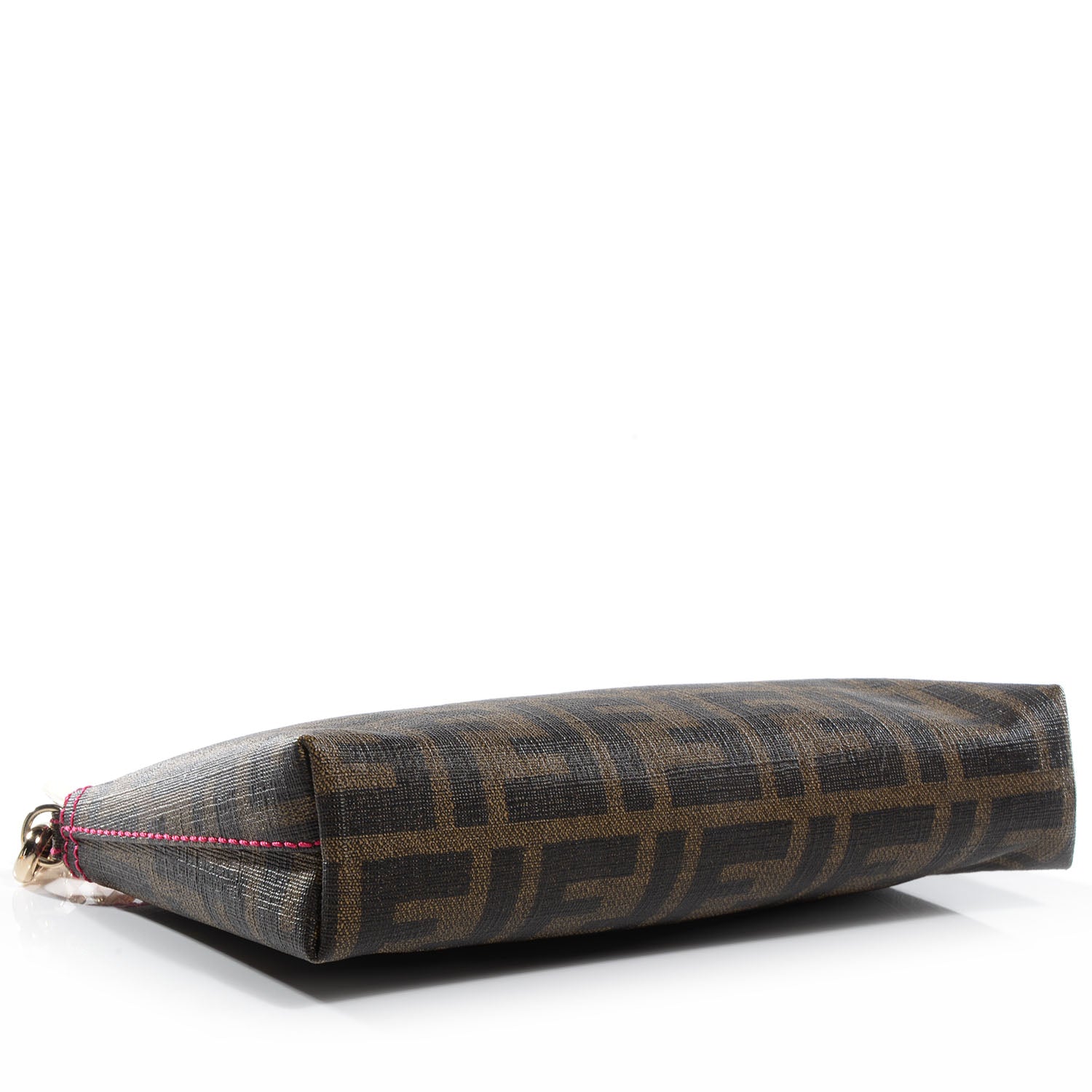 Fendi Zucca Spalmati Pochette Tobacco Fragola 4 of 10