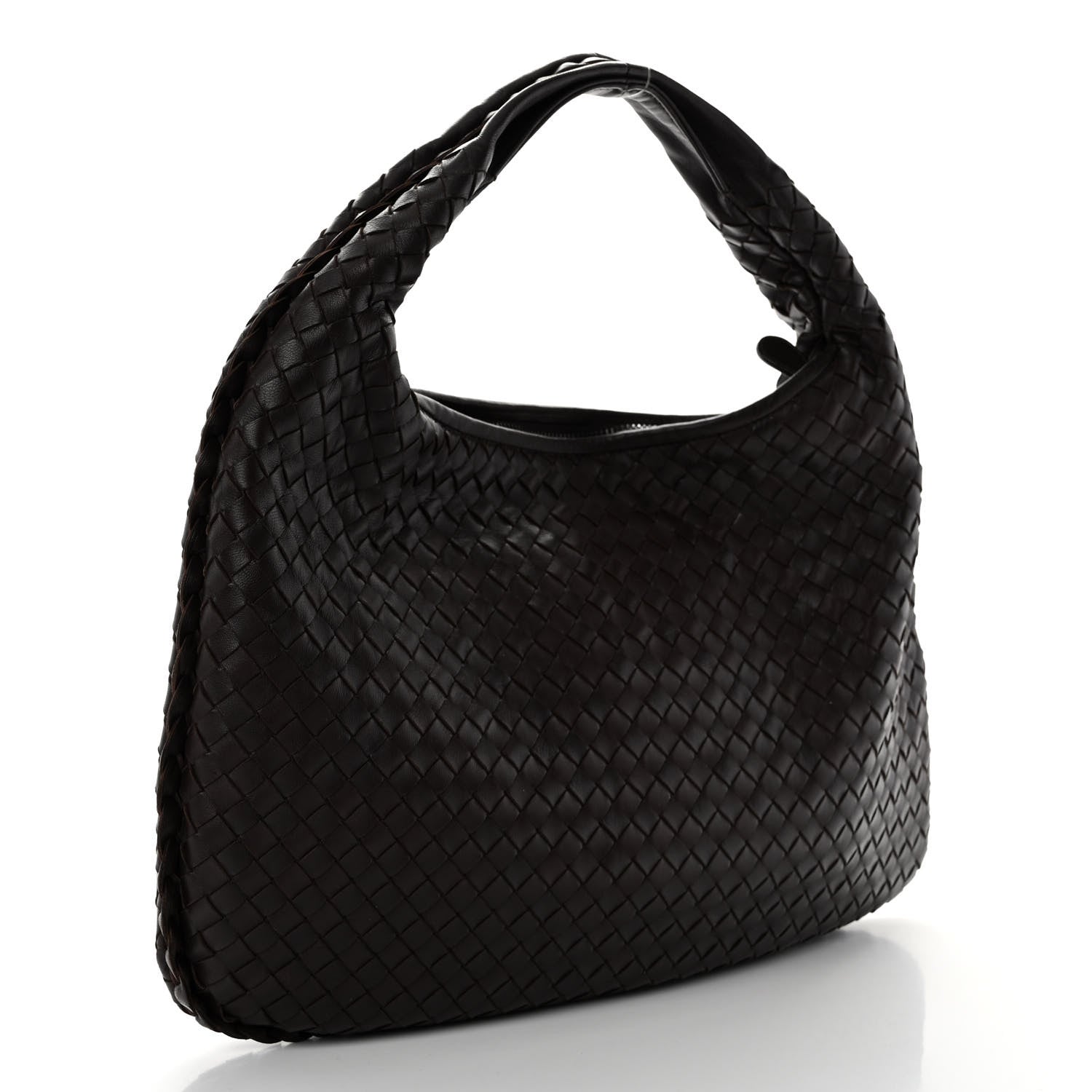 Bottega Veneta Nappa Intrecciato Medium Veneta Hobo Ebano 3 of 9