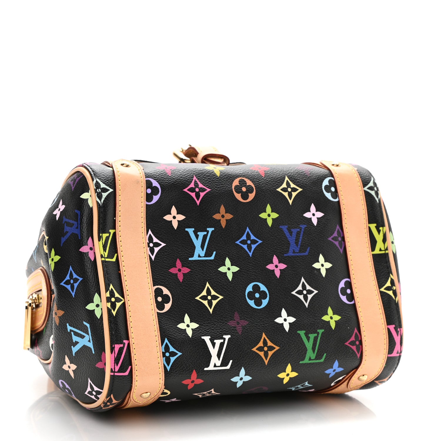 Louis Vuitton Monogram Multicolor Priscilla Black 4 of 8