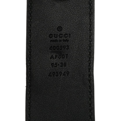 Gucci Calfskin Double G 40mm Belt 95 38 Black 5 of 5