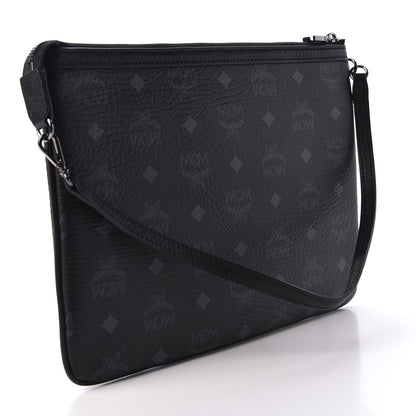 MCM Visetos Stark Wristlet Pouch Black 3 of 6