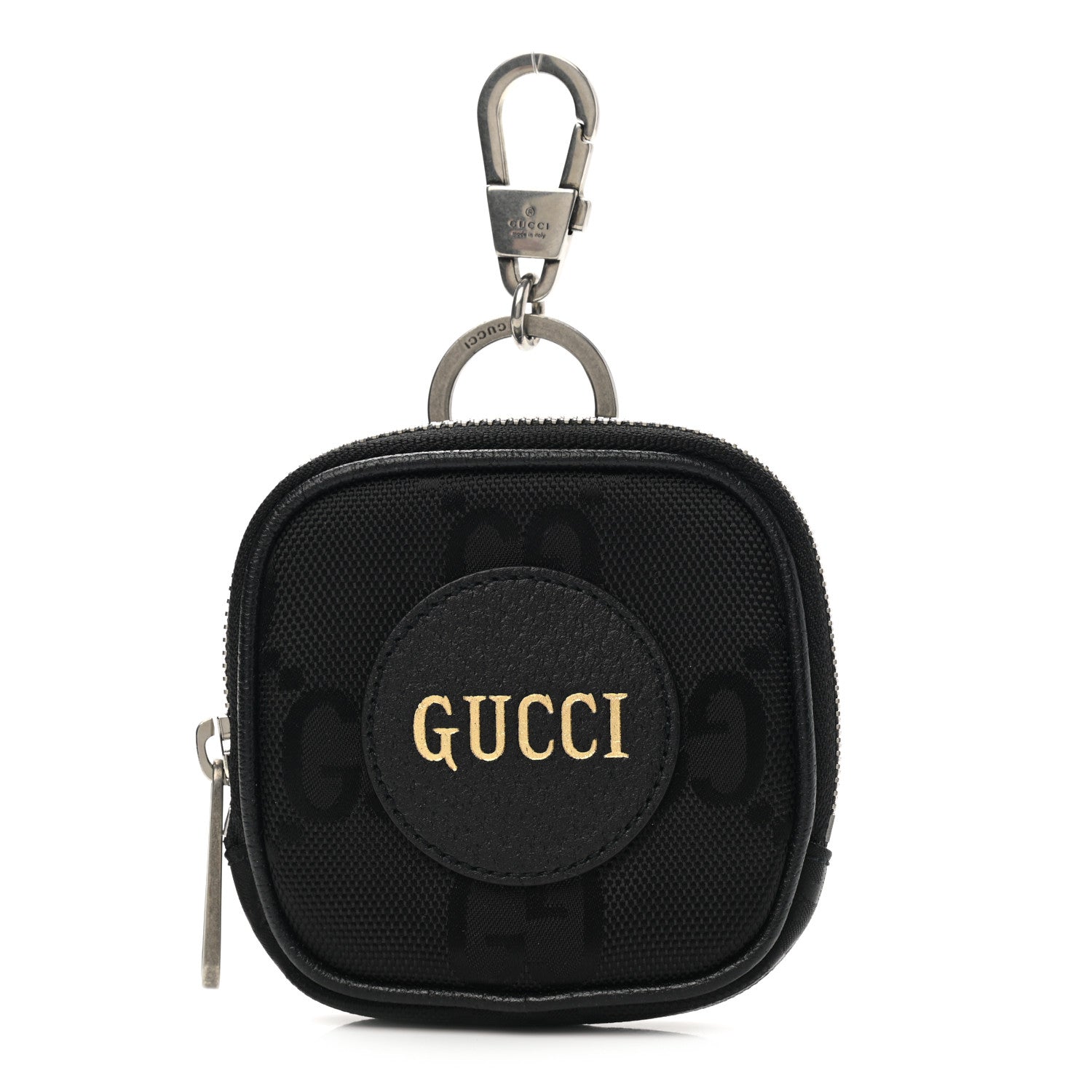 Gucci Econyl Nylon Monogram Off The Grid Coin Purse Black 1 of 8
